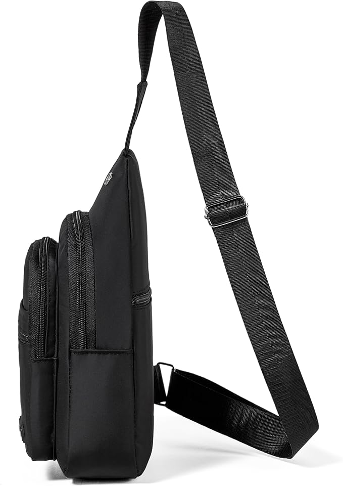 Small Sling Backpack Crossbody Bags for Men Women, Sling Bag Chest Daypack Cross Body Bag Fanny Pack for Outdoors Hiking Traveling