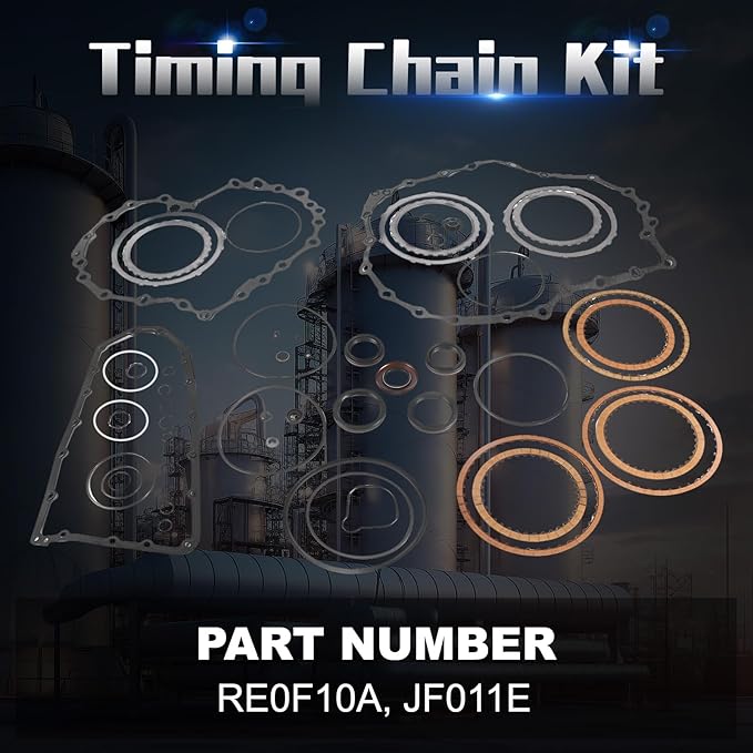 CVT Auto Transmission Master Rebuild Kit RE0F10A Fits for 2008-2011 Rogue 2.5L 2007-2011 Altima 3.5L Engine Aftermarket Parts