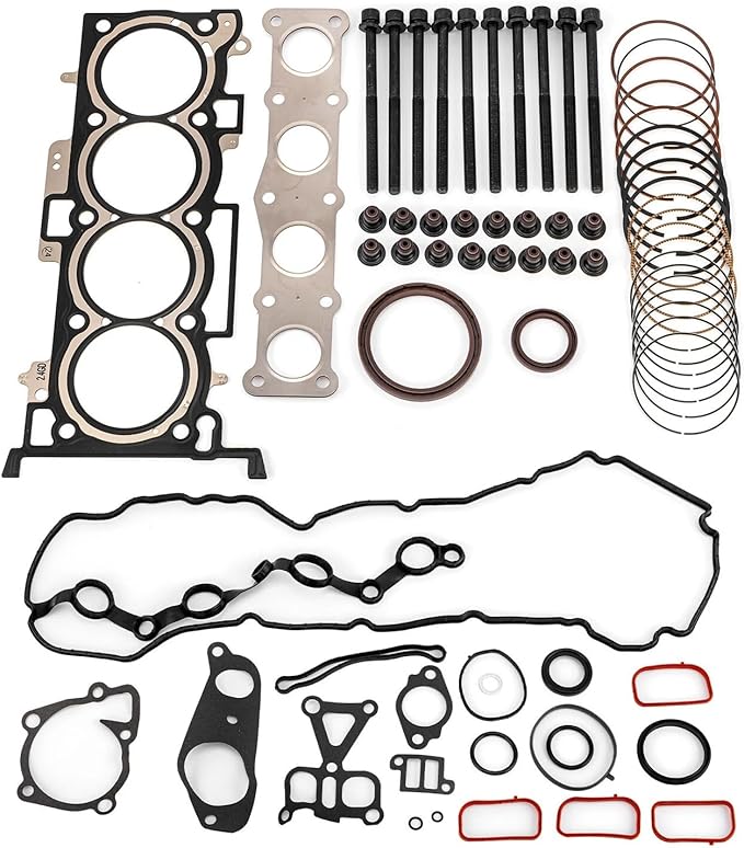 23510-25220 21020-25150 23111-2G230 G4KE Engine Overhaul Rebuild Crankshaft Con Rod Kit For Hyundai KIA Sorento 2.4L Engine Gasket Kit 23060-2G400 23510-25220