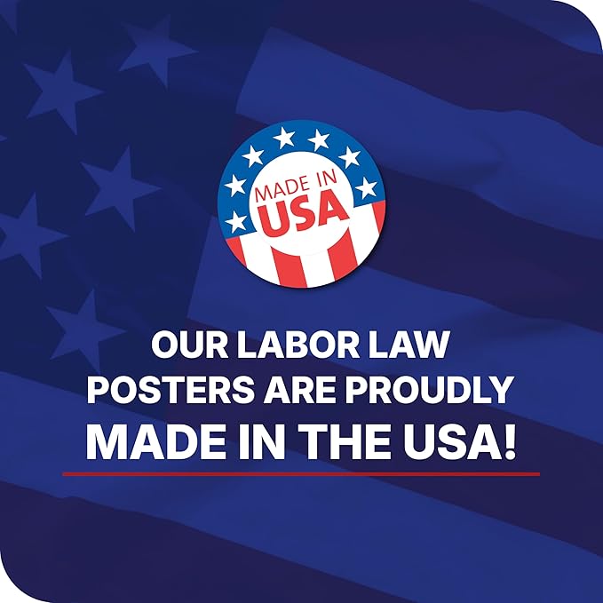 2026 Pennsylvania State and Federal Labor Laws Poster - English Spanish Combo - OSHA Workplace Compliant - Mandatory Regulations Posting for Employees - All-In- One Required Compliance Posting 17" x 40" - Laminated (English & Spanish Combo)