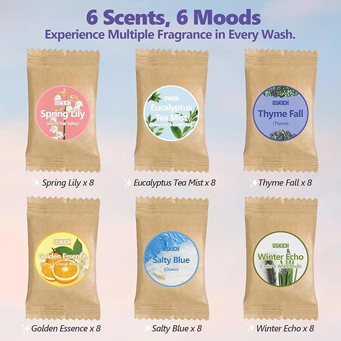 Foaming Hand Soap Tablet Refills -12Pack | Eco Friendly Products & Cleaning Supplies | Variety Fragrance Soap Refills Tablets for Using With Foaming Hand Soap Dispenser (12 x 8 Fl oz bottles)