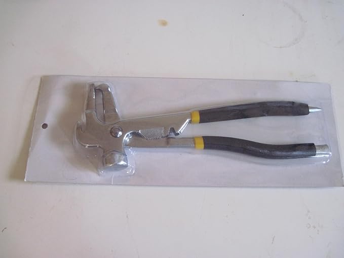 Tire Repair Tool QC-P02 Wheel Weight Plier Black Silver