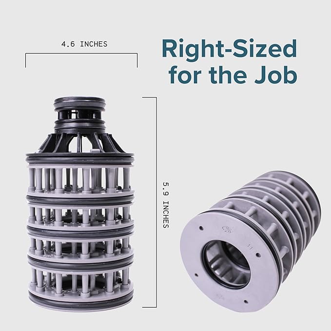 Better Home Water GENUINE OEM Clack V3005-02 WS1 Spacer Stack Assembly Repair Kit- Replacement Seal Stack for Water Softener Valve Body