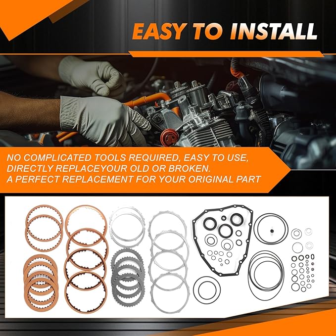JF015E RE0F11A Transmission Master Rebuild Repair Kit Overhaul Compatible with Nissan SUZUKI CVT Engine MITSUBISHI After-Market Parts