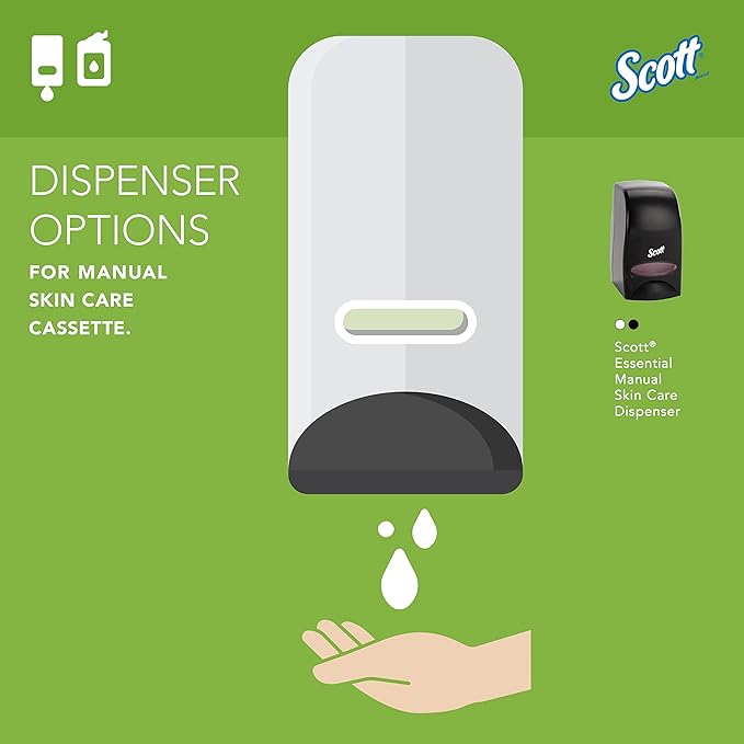 Scott Professional Green Certified Foam Hand Soap (91565), 1.0 L, Foaming, Clear, No Fragrance Added, Manual Refills, Ecologo, NSF E-1 Rated (6 Bottles)
