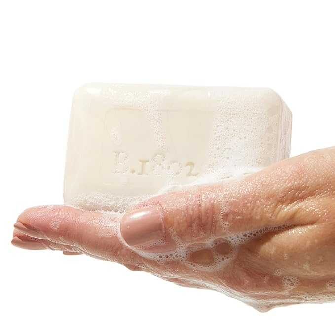 Beekman 1802 Goat Milk Body Soap Bar, Fresh Air - Scented - 3.5 oz - Nourishes, Moisturizes & Hydrates - 100% Vegetable Soap with Lactic Acid - Cruelty Free