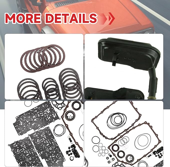 1set Transmission Master Rebuild Kit W/Gaskets Friction Filter for CADILLAC 6L90 6L90E 6L80 6L80E