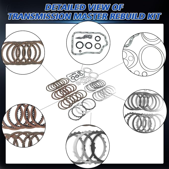 U760E U760F Transmission Master Rebuild Kit Fits for Camry Highlander RAV4 Sienna Venza 2.5L U760E