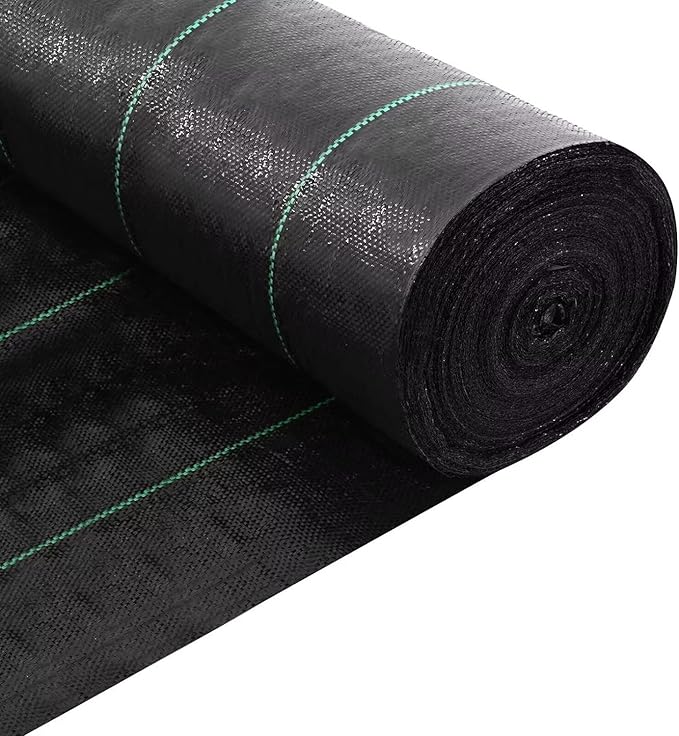 Driveway Fabric, 13x65 ft Road Fabric Commercial Barrier Fabric, Landscape Fabric Heavy Duty 5OZ French Drain Fabric for Erosion Control,Landscape Fabric,Construction Projects