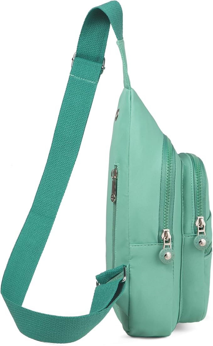 Small Sling Backpack Crossbody Sling Bag for Women, Chest Bag Daypack Fanny Pack Cross Body Bag for Outdoors Hiking Traveling