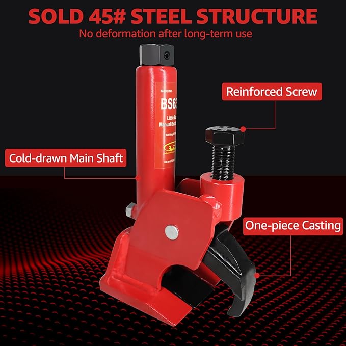 BESTOOL Manual Tire Bead Breaker Tool Adjustable Hammer Tires Changer for ATV Tire Operation, Include tire Rim clamp