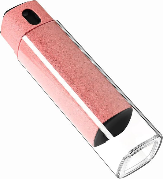 Screen Cleaner Kit, Two in One Screen Cleaner Spray and Wipe, Touchscreen Mist Cleaner Spray Bottle for Phone/Laptop/Tablet/TV/Monitor/Car Screens(Pink)