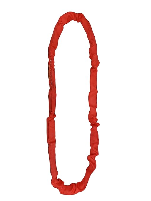 Power Lift PL5x3' Red Polyester Round Sling (13,200 lb. Vertical Capacity)| Various Sizes in Listing | Kennedy Wire Rope & Sling Co. | Proudly Manufactured in The USA