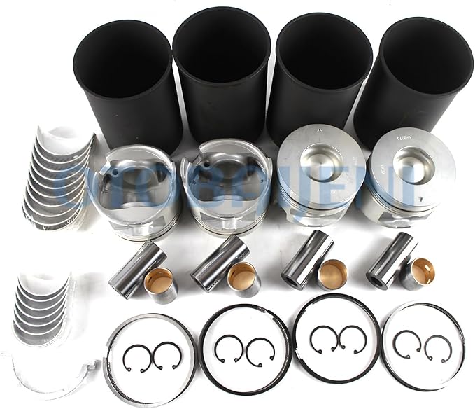 4HL1 Engine Overhaul Rebuild Kit with 16 Valve Kit for Isuzu 4HL1 Engine NPR-HD NQR NRR Truck Engine Rebuild Repair Aftermarket Parts