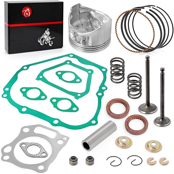 Engine Top End Rebuild Kit Oversize 0.25mm Piston & Ring Intake Exhaust Valve & Seal SPRING Gasket For Yamaha Pro Hauler 700 1000 YXP700A YXP1000A G21 G22 G23 G27 G28 YDR-A YTF-1 YTF-2 2001-2018