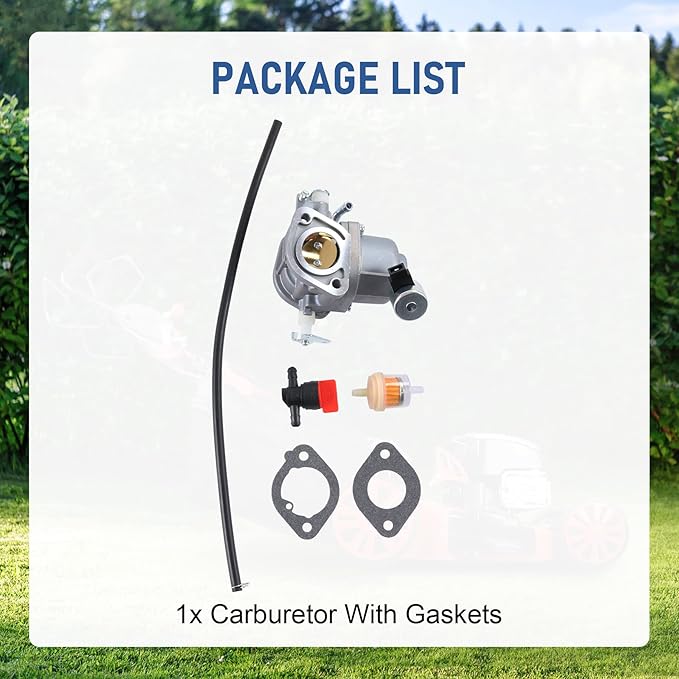 Carburetor Carb Kit 594207 Replacement For Intek Engine Mower Tractor Carb 40N777 40N877