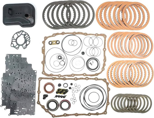 6L90 6L80 Transmission Master Rebuild Kit, Compatible with Escalade CTS Silverado Suburban Express 1500, Automotive Replaces Transmission Overhaul Steel Part with Filter 6L90E 6L80E