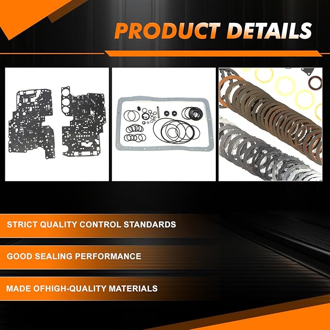A340E A340F Transmission Master Rebuild Overhaul Kit for 4 Runner 1989-2004 Cressida 1988-1992 Supra 1988-1998 Crown 3.0L 3.4L 4.0L Replacement Parts A340E A340F