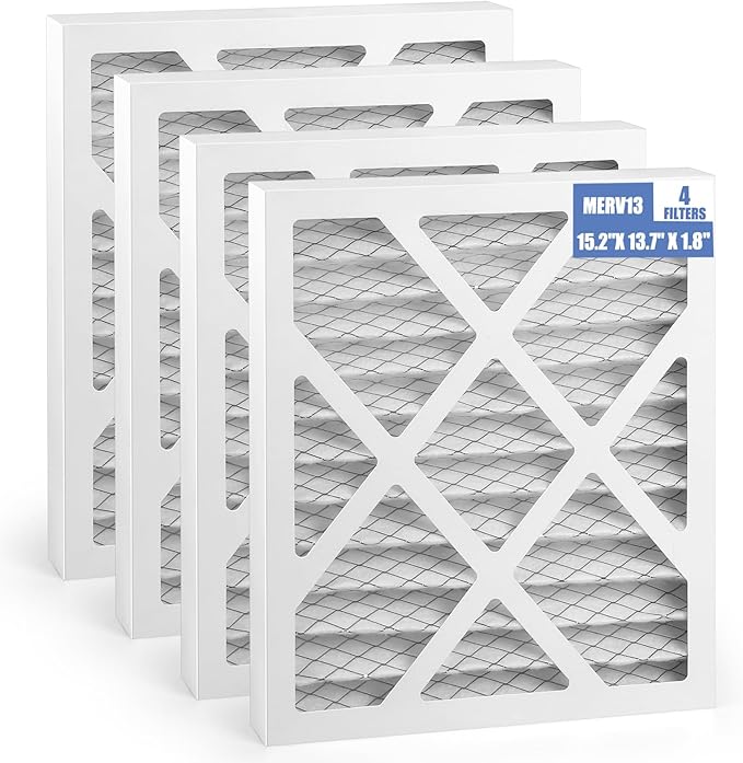 4 Pack PN07126 MERV 13 Dehumidifier Filter Replacement Compatible with sanidry Sedona dehumidifier, PN07126 Filter Help Provide a Healthier Indoor Environment for Your Family