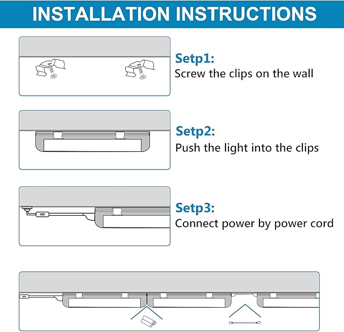 (6-Pack), 8FT LED Shop Light, Super Bright 120W Shop Lights, 19800LM 5000K 8 Foot Led Lights, Linkable 96" Shop Lights Lighting for Garage with Plug, U Shape T8 8' Led Light Fixtures