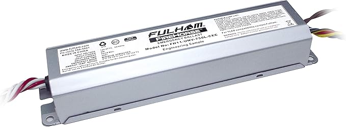 Fulham FH11-UNV-750L-CEC FireHorse 11 - Emergency Ballast - Universal Voltage - 750 Initial Lumen Output, White