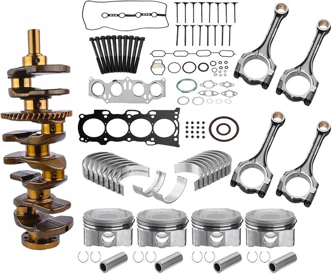 13401-28030 11115-28010 13011-0H031 2AZ-FE 2.4L Engine Rebuild Overhaul Kit For Toyota Camry 2002-2009 Crankshaft Rods Gaskets 11115-28011 90080-31072