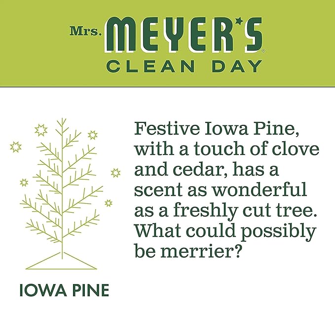 Mrs. MEYER'S CLEAN DAY Variety, 2 Liquid Hand Soap 12.5 OZ, 1 Liquid Dish Soap, 16 FL OZ, 1 CT (Iowa Pine)