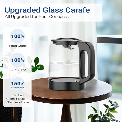 Ecoviva Countertop Reverse Osmosis System RO Water Filter, 5-Stage Filtration, Real-time TDS Monitor, BPA Free, 3:1 Pure to Drain, Indoor No Installation Desktop Portable Water Purifier, White