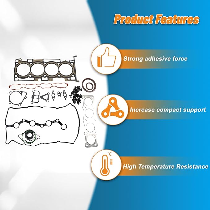 G4KJ 2.4L GDI Complete Engine Rebuild Kit Performance Solution for Tucson Kia Sportage 2015-2020 Models OE 22311-2GGB0 Precision Overhaul