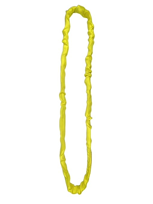 Power Lift PL3x3' Yellow Polyester Round Sling (8,400 lbs. Vertical Capacity) | Various Sizes in Listing | Kennedy Wire Rope & Sling Company | Proudly Manufactured in The USA