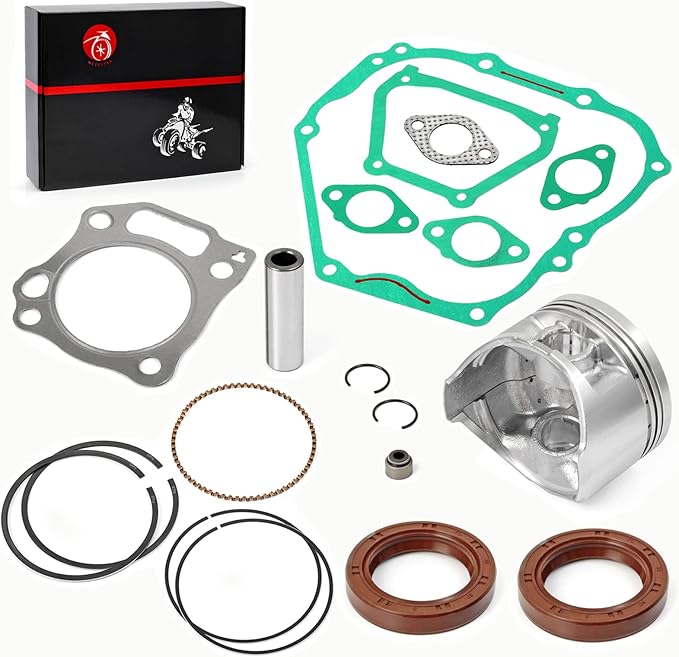357cc ENGINE REBUILD KIT 0.5mm Oversize Piston & RINGS GASKETS SEALS Compatible with Yamaha Pro Hauler 700 1000 YXP700A YXP1000A G21 G22 G23 G27 G28 YDR-A YTF-1 YTF-2 2001-2018 JN6-15451-00