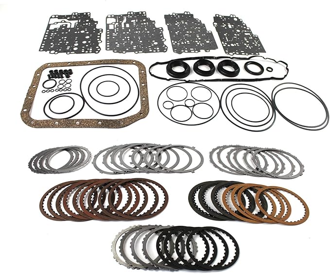 A6GF1 Transmission Master Rebuild Overhaul Kit with 24 Friction Discs 17 Steel Plates Fits for Hyundai Accent Elantra Kia Optima Soul Sportage 2011-2014 1.6 1.8 2.0L OE Replacment