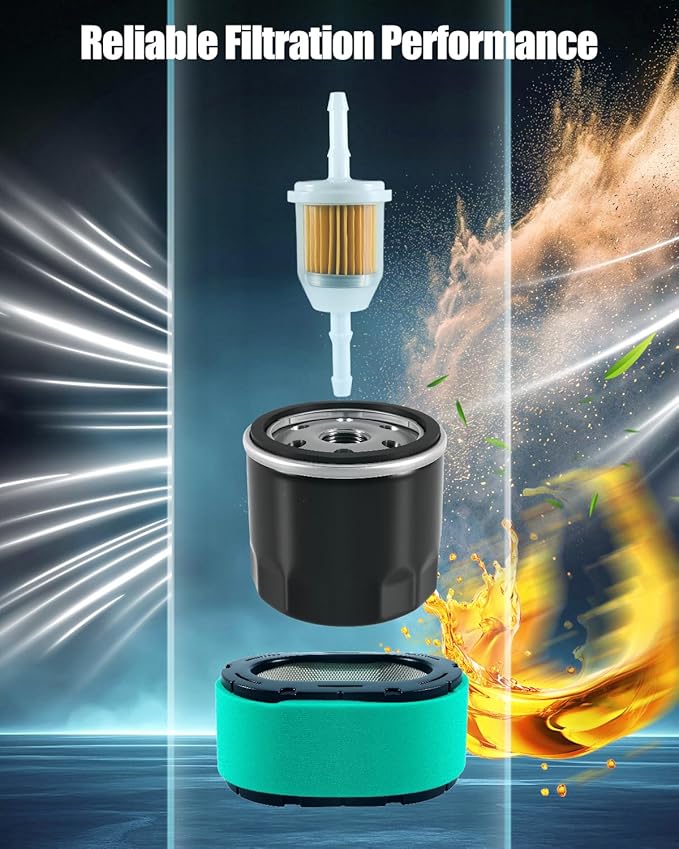 Spark Plugs Filter Compatible with Bad Boy Mower Engine Outlaw ZT CZT Outlaw Extreme Magnum MZ 2015 Replace 015800000 063500400 063-5003-00 16-083-04-S 063-1060-00