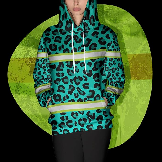 Color US Flag High Visibility Hoodie for Men Women Reflective Tapes Safety Workwear for Worker Runner Patriotic
