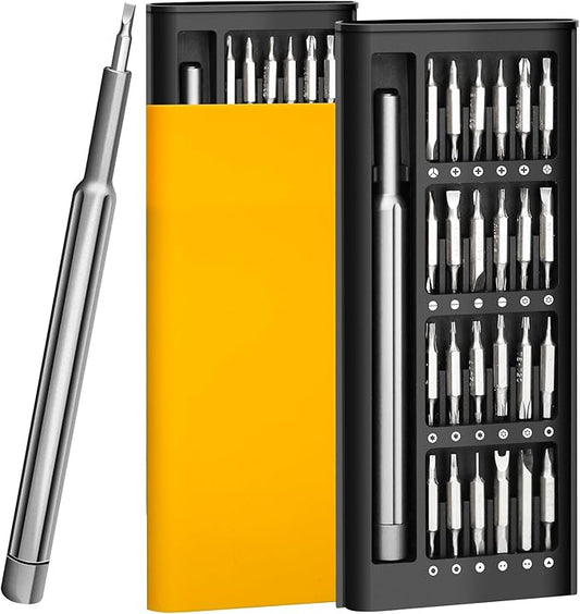 Mini Precision Screwdriver Set 48 in 1 Small Screwdriver Bit Set, 48 Magnetic Bits Repair Tool with Premium Quality Case for iPhone,iPad, PC, Toys, Laptop, Eyeglasses