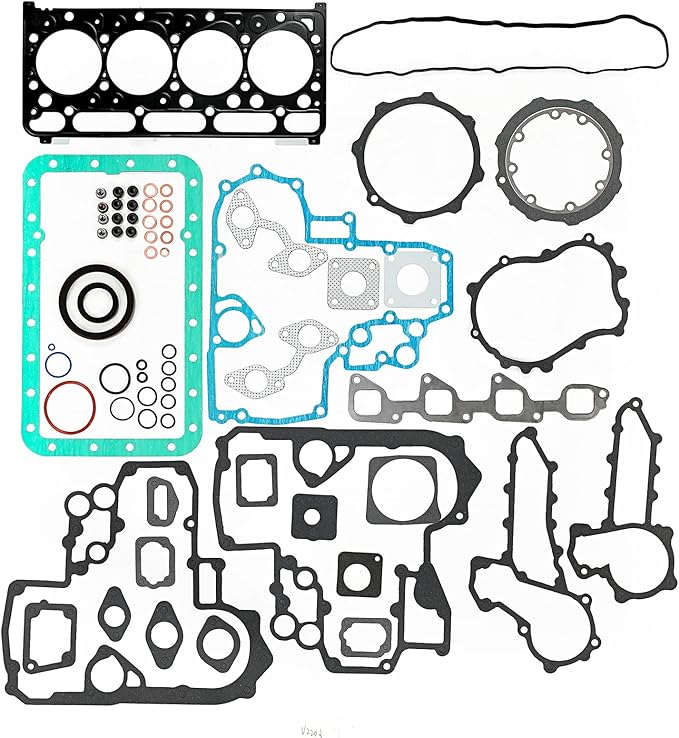 Overhaul Rebuild Kit Fits for Kubota V2203 IDI Indirect Injection Engine Bobcat 753 763 Skid Steer 331 334 335 337 341 430 435 E42 E45 E50 Excavator
