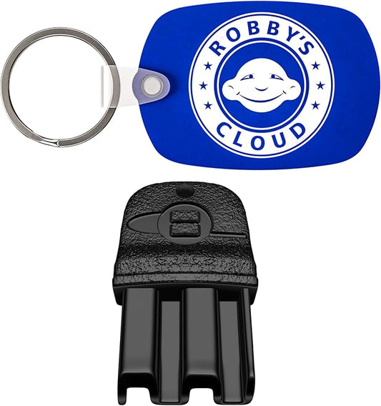 Key for ProTecta EVO Bait Stations - Rat Bait Station Key Compatible with Protecta EVO, Express, Ambush and Circuit Bait Station - Comes with Robby’s Cloud Keychain (1 Pack)