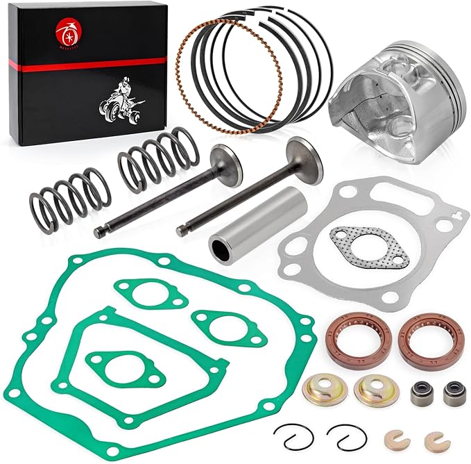 Engine Top End Rebuild Kit Oversize 0.25mm Piston & Ring Intake Exhaust Valve & Seal SPRING Gasket For Yamaha Pro Hauler 700 1000 YXP700A YXP1000A G21 G22 G23 G27 G28 YDR-A YTF-1 YTF-2 2001-2018