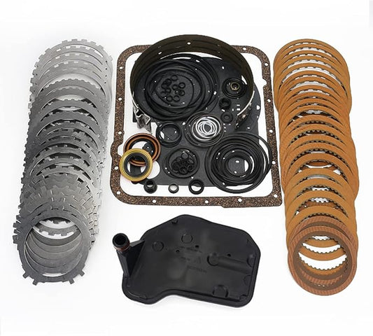4L60E Transmission Rebuild Kit with Raybestos High Energy Clutches Friction Plate Compatible with GM Chevy