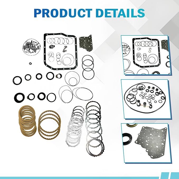 U140E U140F Transmission Master Rebuild Kit Overhaul Seals for Toyota Camry/Highlander/ RAV4 2000 2001 2002 2003 2004 2005 2006 2007 2008 Replace U140E U140F