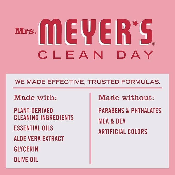 Mrs. MEYER'S CLEAN DAY Variety, 2 Liquid Hand Soap 12.5 OZ, 1 Liquid Dish Soap, 16 FL OZ, 1 CT (Peppermint)