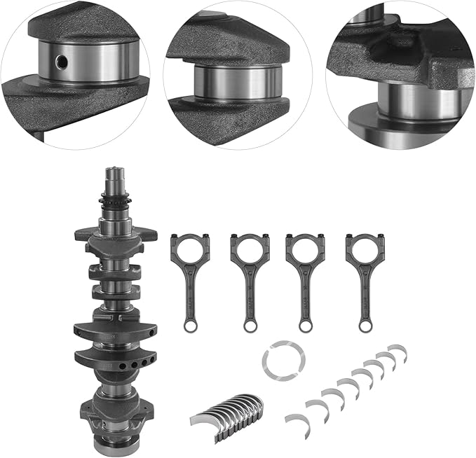 Engine Rebuild Set for Hyundai Accent Kia Soul 1.6L 2012 2013 2014 2015 2016 G4FD Engine Overhaul Rebuild Kit Direct Replacement 23110-2B610 231102B610 603N6-2BU00 231102B610A