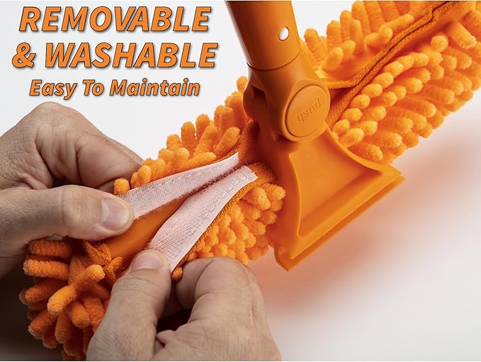 1.5-3 Window Squeegee for Home with Extension Pole // Window Glass Cleaner Tool for Window Cleaning // Car Squeegee for Window Cleaning // Best Tool to Clean Windows Outdoor and Indoor