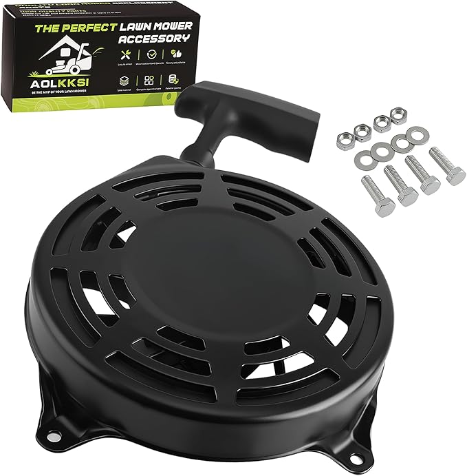 497680 Recoil Starter Assembly Compatible 497830 498144 Rewind Starter, B&S 6.75 Motor Troy-Bilt TB210 TB230 Toro 20010 20011 20021 20023 20023 20025 20027 20030 20494 Lawn Mower