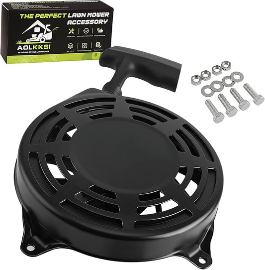497680 Recoil Starter Assembly Compatible 497830 498144 Rewind Starter, B&S 6.75 Motor Troy-Bilt TB210 TB230 Toro 20010 20011 20021 20023 20023 20025 20027 20030 20494 Lawn Mower
