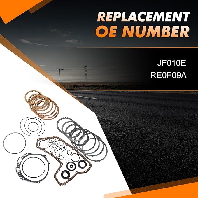 JF010E RE0F09A CVT Transmission Master Rebuild Kit Overhaul Fits for NISSAN 2001-On Altima Maxima Murano 3.5L After-Market Parts