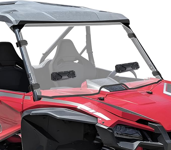 StarknightMT Talon 1000 Windshield with Vent (2019-2025), Scratch-Resistant Clear PC Front Windscreen Compatible with Talon 1000X/1000R/1000X4 UTV Accessories