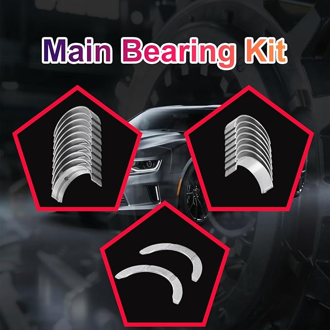 G4NC 2.0 Engine Rebuild Overhaul Kit w/Crankshaft Head Gasket Set & Connecting Rod Fit For Kia Sportage Forte Carens Soul Hyundai Tucson Elantra 2.0L 2012-2022 23110-2E501 23040-2E000