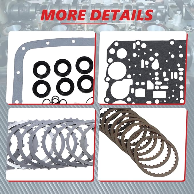 1set Transmission Overhaul Master Rebuild Kit for LIBERO VAN 00-02 1.5L for CARENS 04-11 1.8L 2.0L 2.4L 1.8L AVANTE XD 00-06 2.0L W4A42 F4A41 F4A42