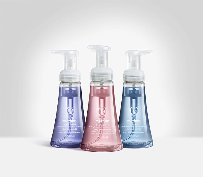 Method Foaming Hand Soap, Sweet Water, Paraben and Phthalate Free, 10 Fl Oz (Pack of 6)